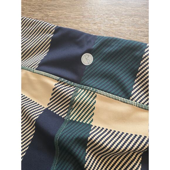 Threads 4 Thought Monica High Rise Check Print Leggings XL NWOT Yoga Athleisure - Picture 4 of 8